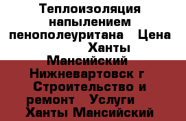 Теплоизоляция напылением пенополеуритана › Цена ­ 550 - Ханты-Мансийский, Нижневартовск г. Строительство и ремонт » Услуги   . Ханты-Мансийский